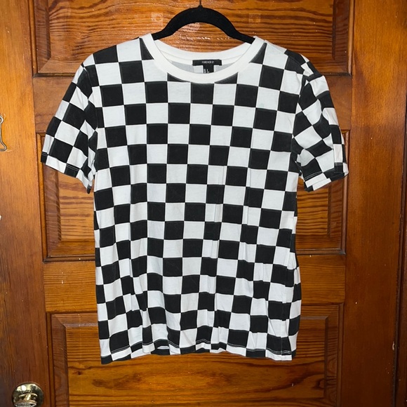 Checkered T-shirt - Picture 1 of 1